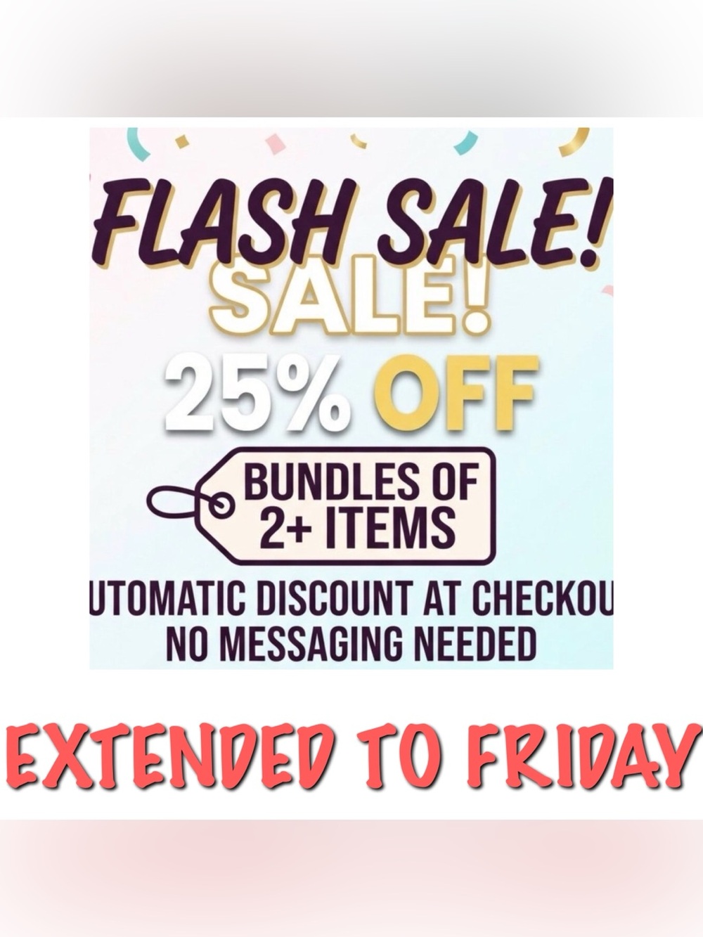 SALE ENDED 8/21/26 🔥 FLASH 25% Off Bundles!